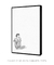 Quadro Decorativo Silhueta Observador - comprar online