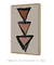 Quadro Decorativo Triângulos Nude Neutral - loja online