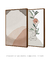 Imagem do Quadros Decorativos Aguada Nude Neutral 4 + Silhueta Gaia