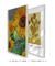 Quadros Decorativos Le Jardin 04 + Van Gogh - Sunflowers na internet