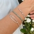 Bracelete Nuance com Diamantes Ouro 18K - loja online