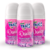 Kit Desodorante Roll-on Trá Lá Lá Kids - Dance (3 unidades de 65ml)