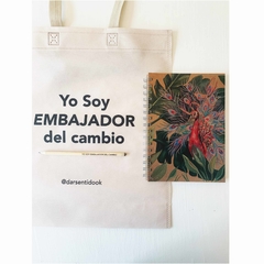 EcoKit Artistas con Sentido Cuaderno +Bolsa + Lápiz Plantable - comprar online