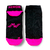 Soquete accent negro con fucsia - Neron