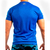 Remera flex azul - tienda online