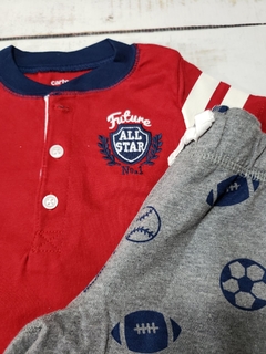 Set dos piezas Carter´s Future All Star - comprar online