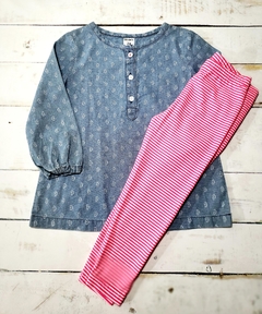 Set dos piezas Carter´s camisola jean