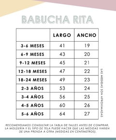 BABUCHA RITA GRIS en internet