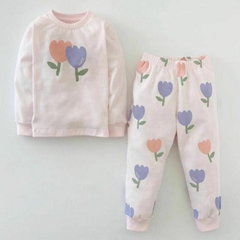 Pijama tulipan rosa