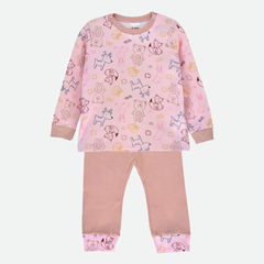 PIJAMA FAUNA ROSA