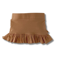 SHORT POLLERA DULCE DE LECHE - comprar online