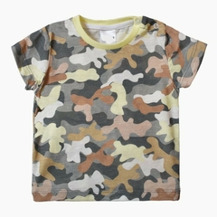 Remera camuflada arena - comprar online