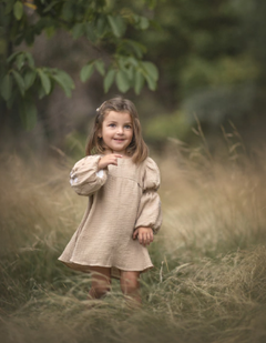 Vestido Charo beige en internet