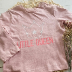 Remera manga larga Queen rosa - comprar online