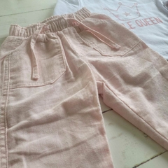 Pantalon Corderoy Flory rosa - comprar online