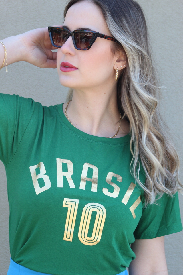 T-SHIRT BRASIL - Comprar em QUEQUE CLOTHING