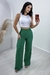Calça Pantalona Camila em Linho - Verde Bandeira - comprar online