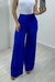 Calça Pantalona Camila em Linho - Azul Royal