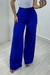 Calça Pantalona Camila em Linho - Azul Royal na internet
