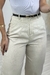 Calça Aline Pantalona em Linho - Caqui - comprar online