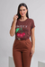 T-shirt Red Cherry - Marrom Café - comprar online