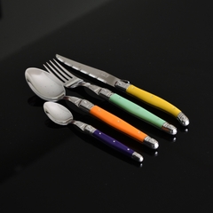 Set Cucharas de Mesa Multicolor Laguiole x6 Piezas - comprar online