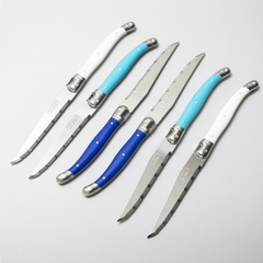 Set Cuchillos Azul Laguiole x6 Piezas