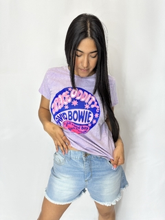 Remera Bowie (Lila) - comprar online