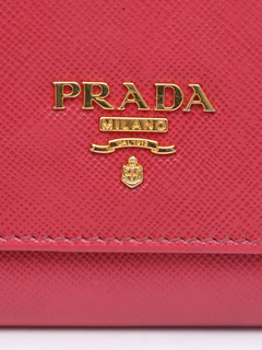 Bolsa Clutch Prada Saffiano Wallet on Chain - Paris Brechó