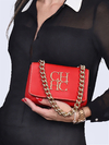 Bolsa Carolina Herrera CH Chain Shoulder na internet