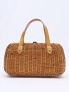 Bolsa Dior Vintage Wicker Patent Baulleto - Paris Brechó