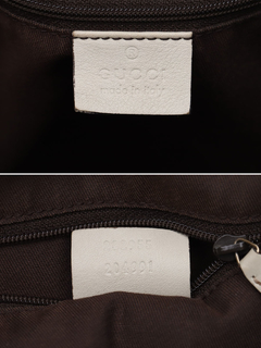 Gucci Beige/White Sukey Shoulder