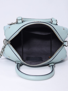 Bolsa Coach Bauletto Patent Blue Crossbody na internet