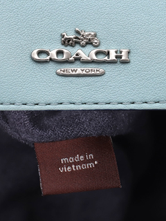 Bolsa Coach Bauletto Patent Blue Crossbody - Paris Brechó