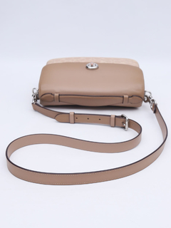 Coach Signature Flap Leather Crossbody - comprar online