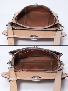 Coach Signature Flap Leather Crossbody - Paris Brechó