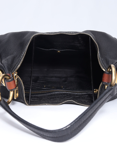 Imagem do Bolsa Prada Black Cervo Lux Leather Hobo