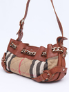 Bolsa Burberry House Check Margaret Shoulder - loja online