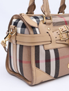 Bolsa Burberry House Check Bridle Chester Bowler na internet