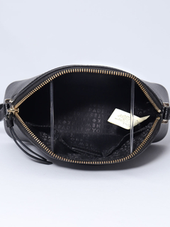 Kate Spade Small Black Leather Crossbody - Paris Brechó