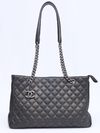 Chanel Shopping Tote Metalic Grafite