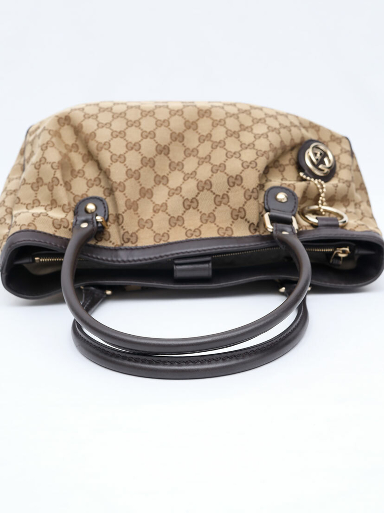 Bolsa Gucci Sukey GG Canvas Original - FRQ1