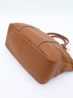 Bolsa Coach Medium Brown Leather - loja online