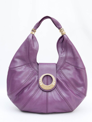 Bolsa Versace Hobo Lilas