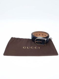 Cinto Gucci Guccissima Leather - TAM 95 na internet