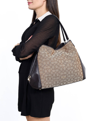 Bolsa Coach Shoulder Signature - comprar online