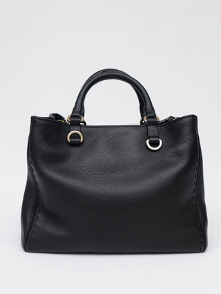 Bolsa Caroline Herrera CH Black Leather - comprar online