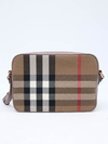 Bolsa Burberry Check Camera Bag na internet