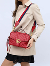 Bolsa Gucci Marmont Small Top Handle Vermelha