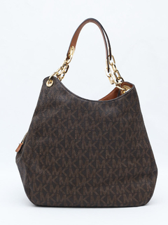 Michael Kors Shoulder Hobo Monogram JetSet - Paris Brechó